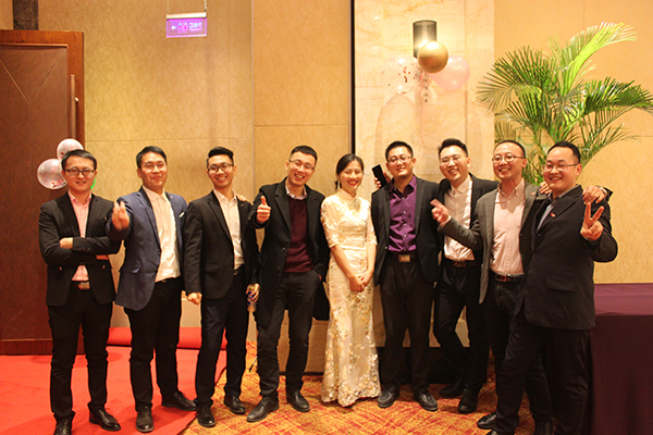 2019j9九游会环保年会团队合影