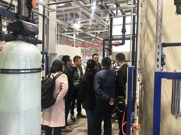 中广核集团领导莅临j9九游会环保参观指导