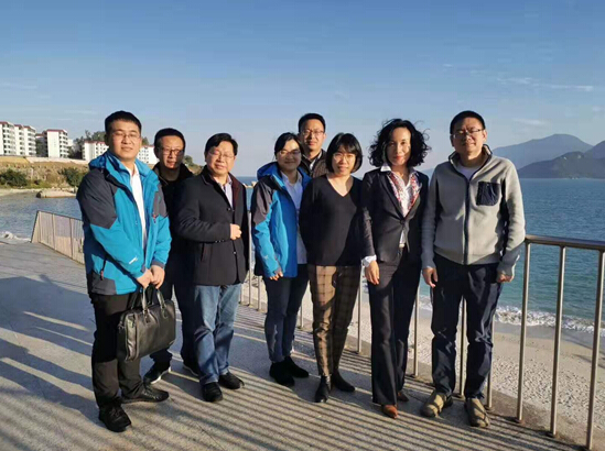中广核领导与j9九游会环保团队一行合影