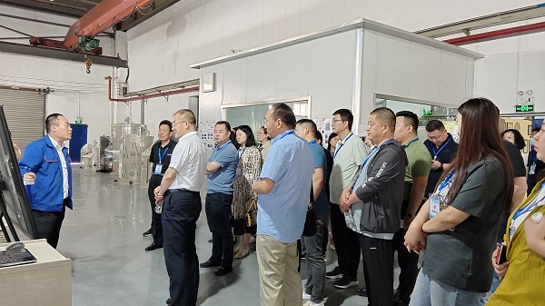 【学习先进技术，促进环保发展】石家庄市科技局领导考察苏州j9九游会环保