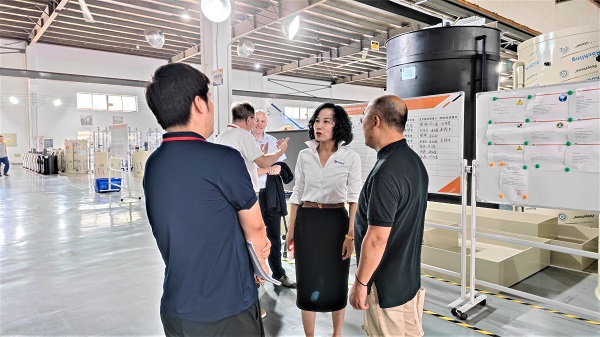 荷兰贸易促进委员会南京代表处访问j9九游会环保