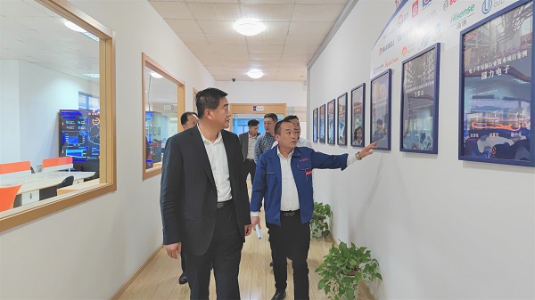 米脂县领导参观j9九游会环保