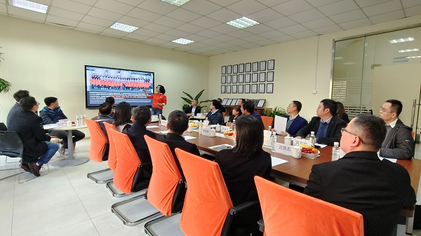 苏州市苏台工商协进会领导一行考察j9九游会环保装备科技有限公司