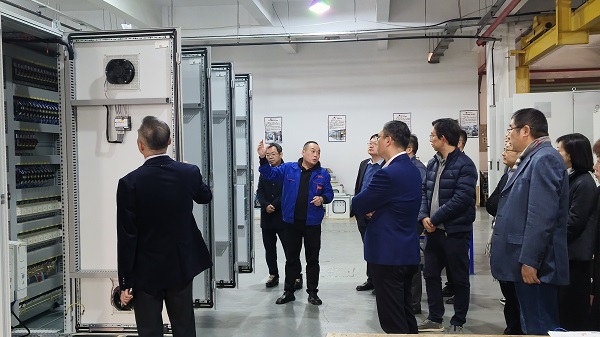 苏州市苏台工商协进会领导一行考察j9九游会环保装备科技有限公司